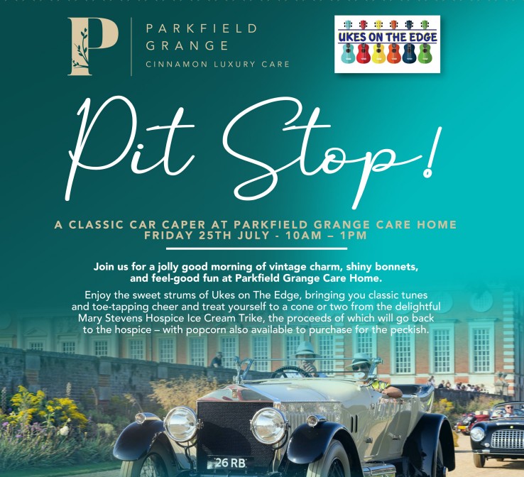 Parkfield Grange Care Home - Parkfield Pit Stop